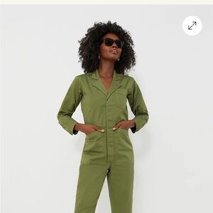 Alex Mill Standard Jumpsuit Army Green